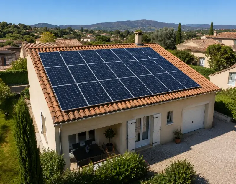 Prime à l'autoconsommation panneaux solaires Bizanet — aide financière de l'État
